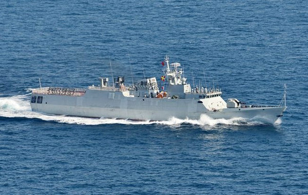 資料圖：中國056型護(hù)衛(wèi)艦。