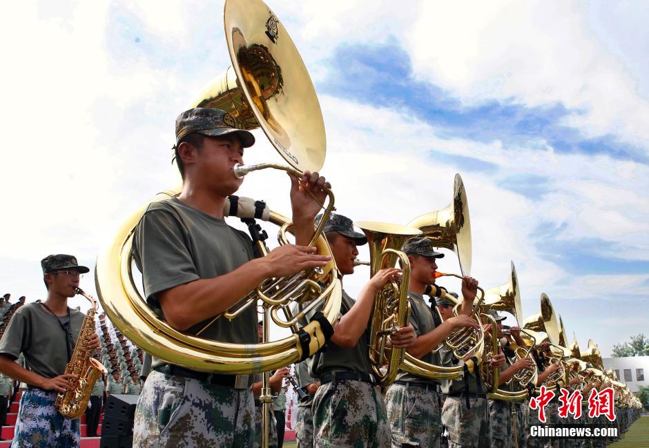 探訪閱兵基地 三軍儀仗隊首次有女兵參加大閱兵